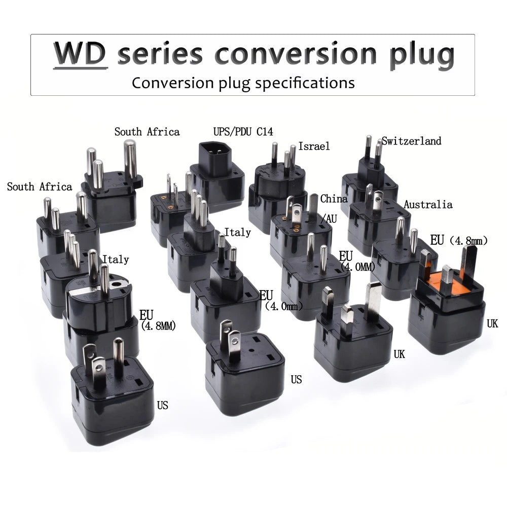 Cavo di alimentazione svizzero in rame puro nero Svizzera IEC C13 Cavo di prolunga di alimentazione CA 1,5 m 5 piedi per PC desktop Monitor per computer 10A250V