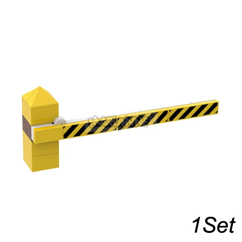 Marumine Segnale Stradale Luminoso Per Blocchi Moc, Accessori Edili Per Costruire Città In Miniatura
