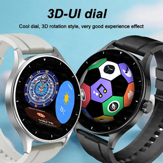 Orologio Intelligente Alla Moda Con Schermo Da 1,55 Pollici Hd Controllo Chiamate Bluetooth E Monitoraggio Attività