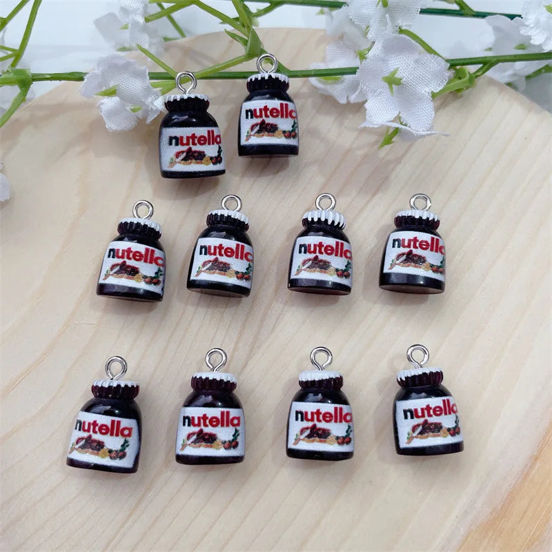 Set 10 Pendenti In Resina 3D Per Gioielli Diy Orecchini Collane Portachiavi Charm Carini