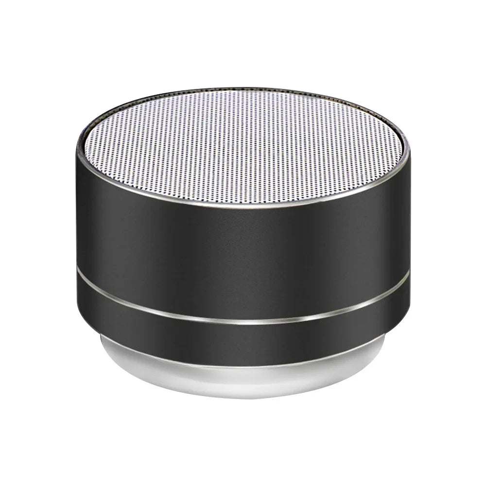 A10 Subwoofer esterno Mini altoparlante portatile Radio FM Altoparlante musicale Altoparlante wireless in lega di alluminio