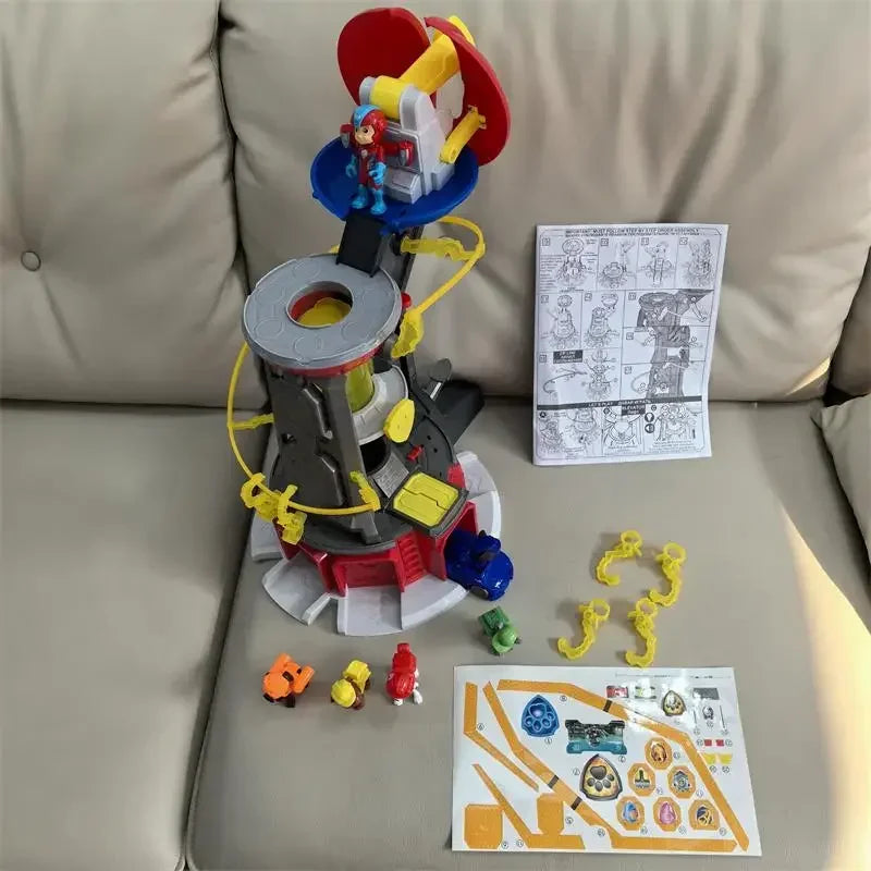 Paw Patrol Set di giocattoli Cartoon Anime Figure Patrol Canine Chase Skye Rimbalzo Bicicletta Decorazione della casa Regali di compleanno di Natale per bambini