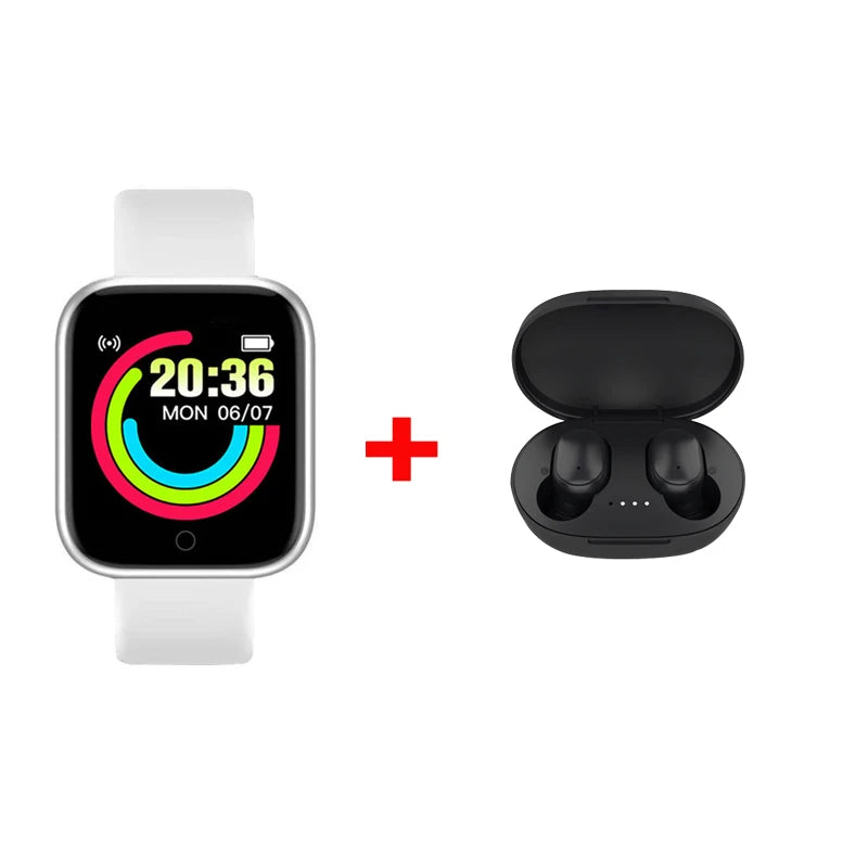 Smart Watch D20 Sport Fitness Bracciale sportivo Monitor del sonno Orologi digitali Smartwatch per uomo Donna Orologio da polso Y68 A6s Regalo