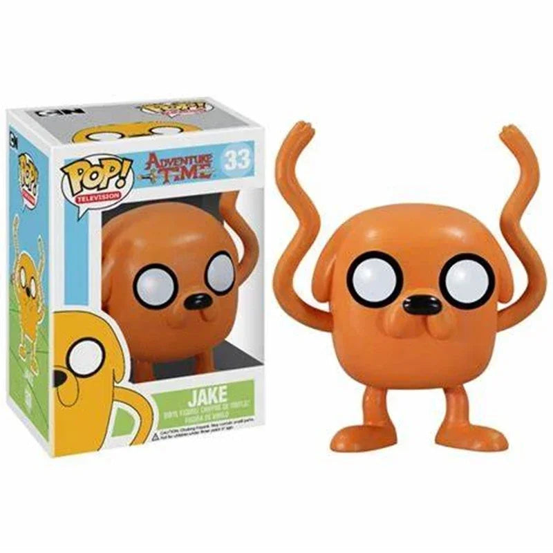 Funko Pop Adventure Time Finn Jake BMO Vinile Set Figurine Da Collezione Edizione Completa 10 Cm
