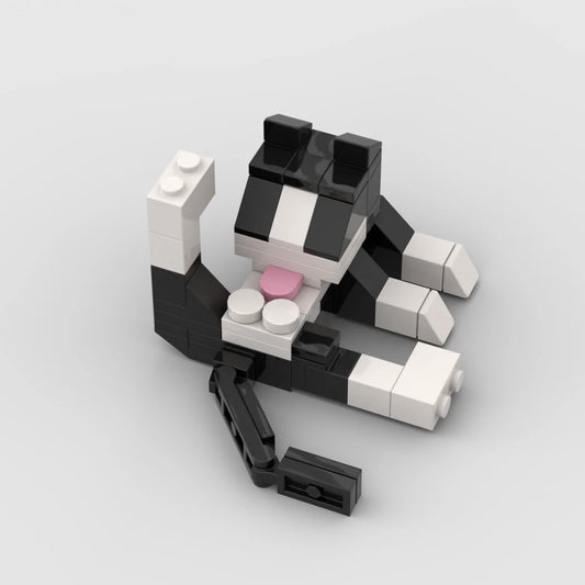 Kit Blocchi di Costruzione Animali 62 Pezzi MOC Giocattolo Educativo per Bambini Piccoli