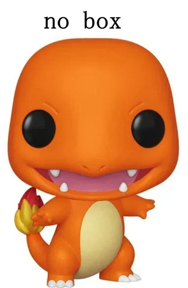 Funko Pop Pikachu 353 # Bulbasaur 453 # Charmandro 455 # SQUIRTLA 504 # Figure Toys Modelli di collezione di bambole in vinile per regalo per bambini