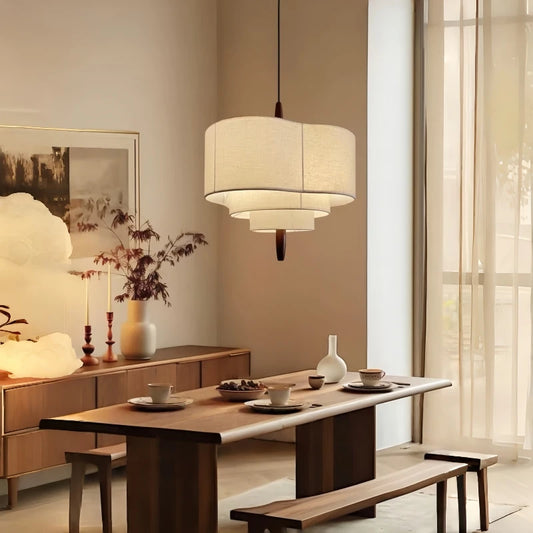 Lampada a Sospensione Medievale in Stile Nordico Romantico per Soggiorno e Studio