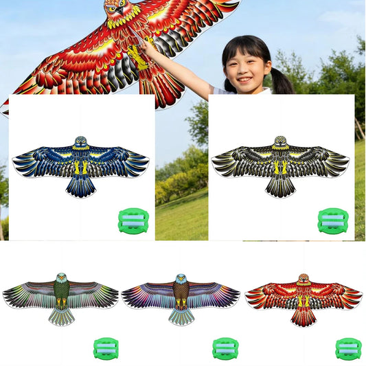 Aquilone Gigante A Forma Di Aquila Con Corda Da 30 Metri E Dimensione 1,1 Metri Gioco All Aperto Per Famiglie
