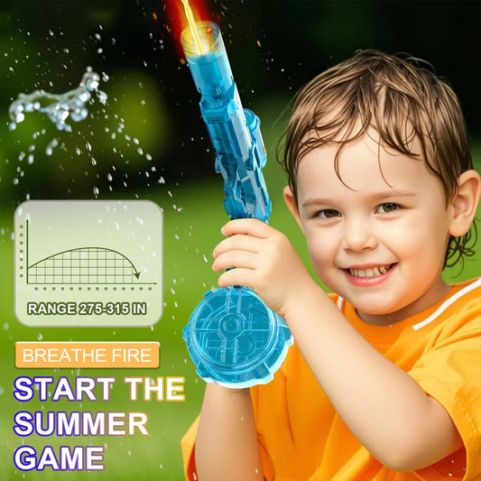 Pistola Ad Acqua Elettrica Luminosa A Lungo Raggio Per Esterni Gioco Estivo Per Adulti E Bambini