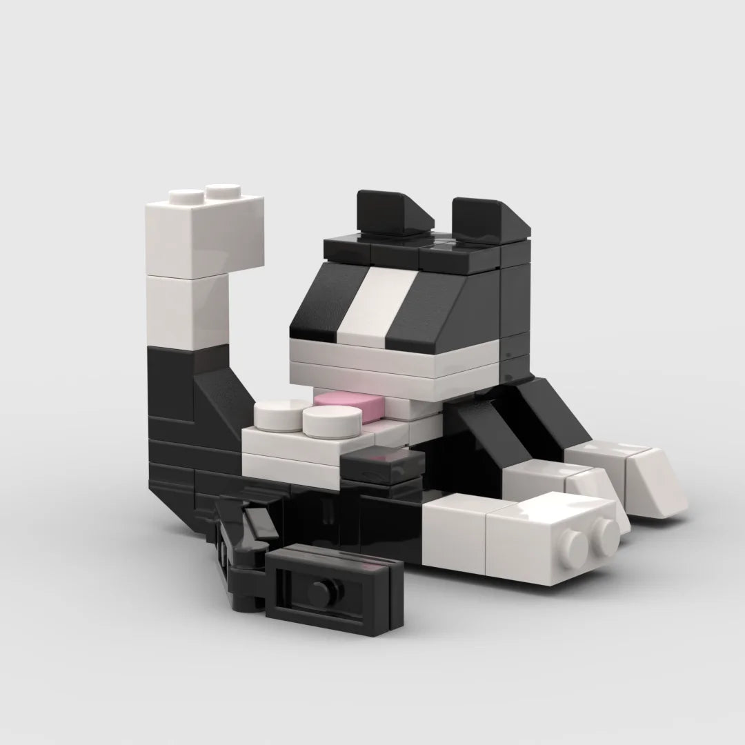 Kit Blocchi di Costruzione Animali 62 Pezzi MOC Giocattolo Educativo per Bambini Piccoli