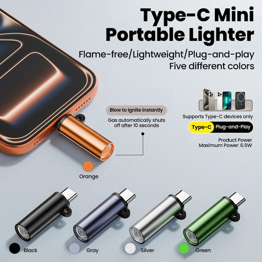 Accendisigari USB C Mini Con Spegnimento Automatico Adattatore Sicuro Per Auto E Smartphone Compatibile Con iPhone 17