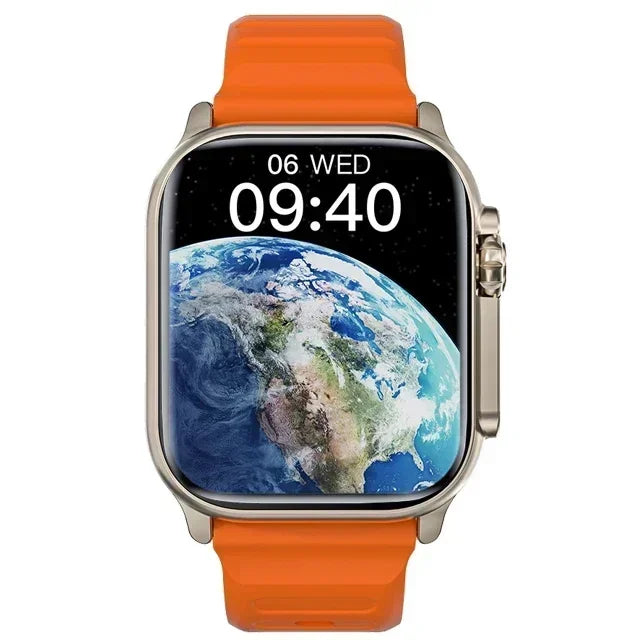 Nuovo Smartwatch 2026 Watch 10 Ultra 49mm con NFC, GPS, Chiamate Bluetooth, Musica BT, Giochi e Ricarica Wireless per Uomo e Donna
