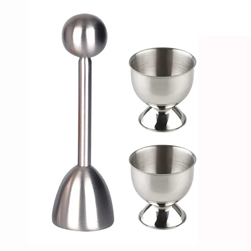 Apriscatole In Acciaio Inossidabile Per Uova, Portabicchieri, Topper Sode, Utensili Da Cucina