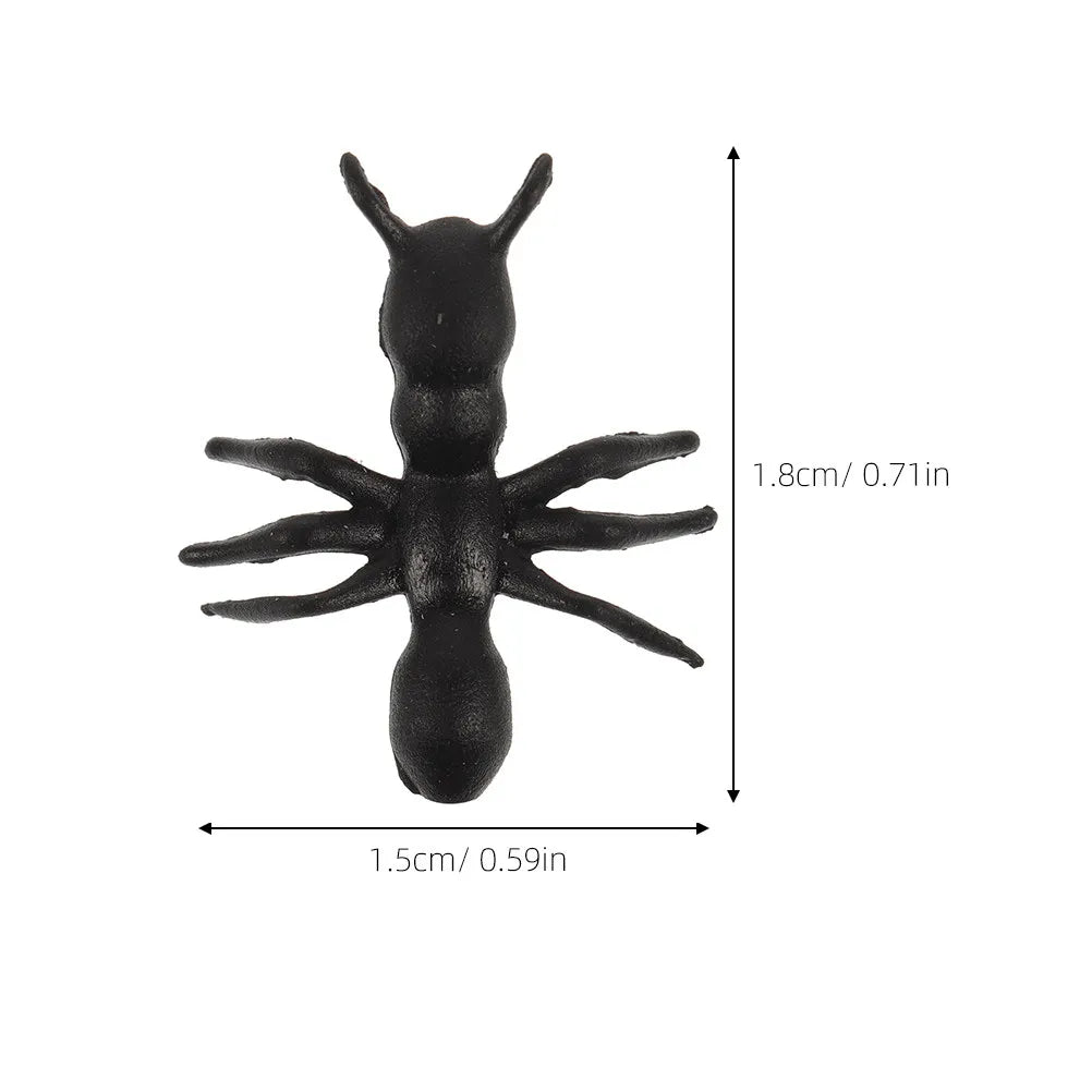 Formiche In Plastica Realistiche 1000 Pezzi Scherzi Halloween Decorazioni Feste Esplorazioni Naturalistiche
