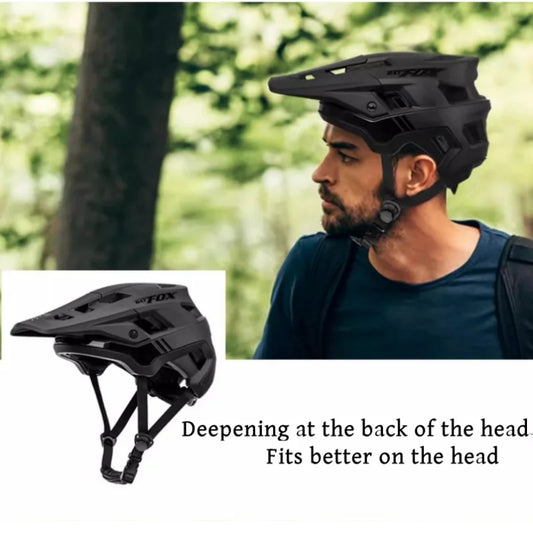 Casco Da Bicicletta Batfox Speedframe MTB Leggero Con Certificazione CE Aerodinamico E Protezione Affidabile