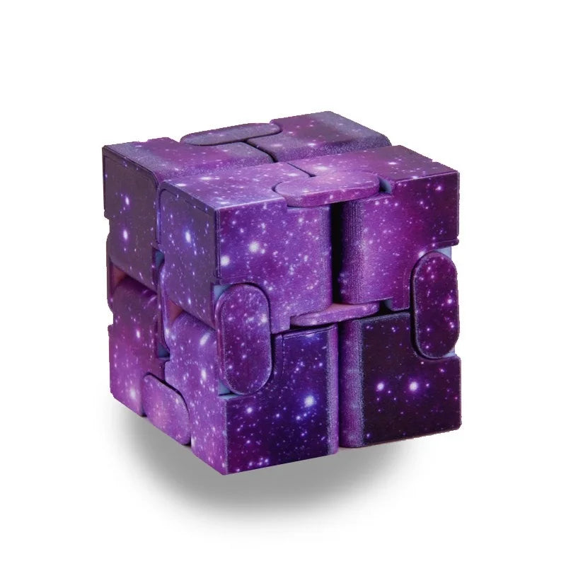 Infinity Cube Fidget Antistress Gioco Puzzle Dita Sollievo Ansia Regalo Bambini Autismo