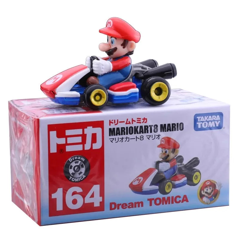 TAKARA TOMY tomica 164 Super Mario Yoshi Kart 8 Auto in lega Pressofuso Modello Replica Serie Regali per bambini Ragazzo Giocattoli