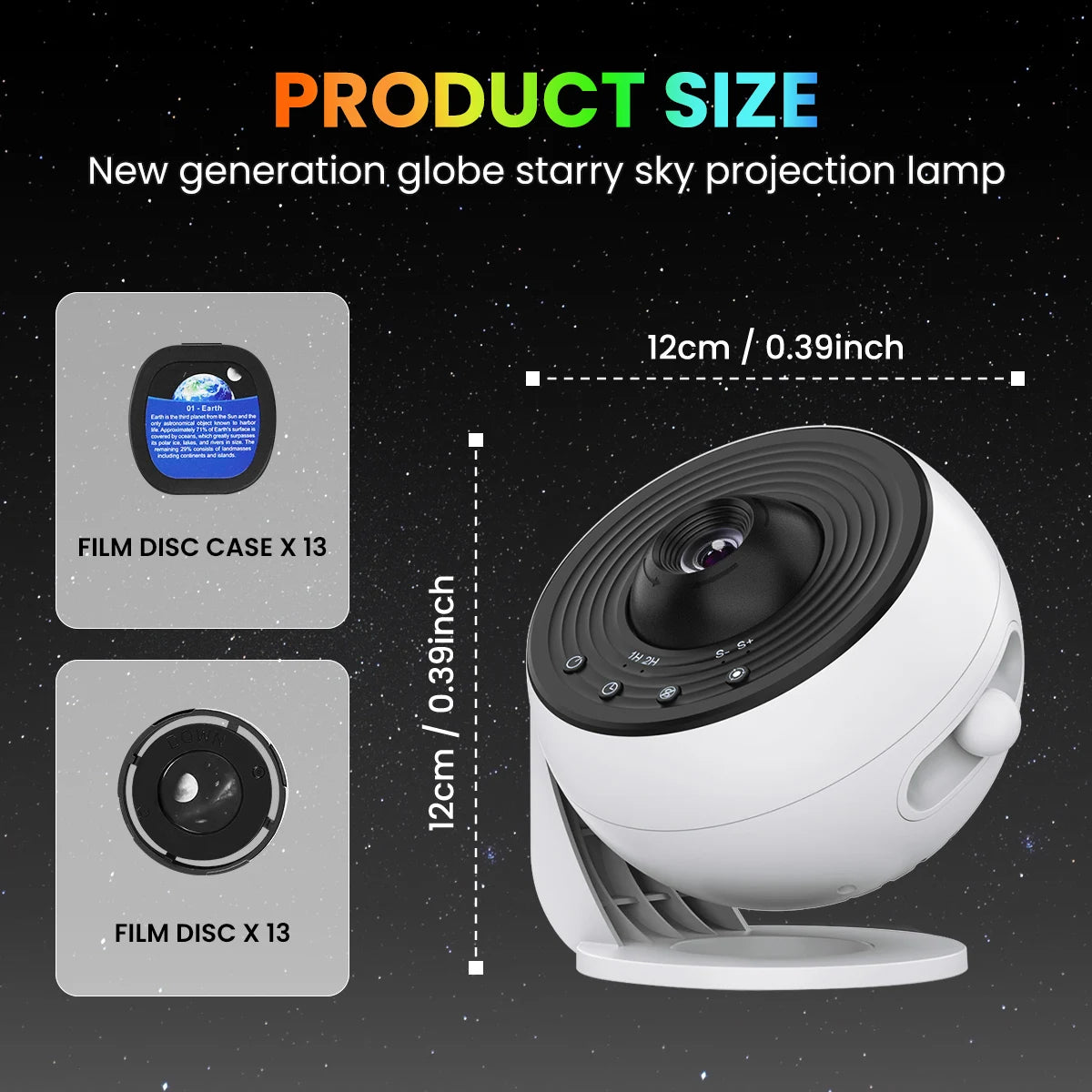 Proiettore Stellare 13 In 1 Galaxy Per Camera Da Letto Con Luce Notturna Aurora