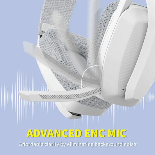 Cuffie Da Gioco Wireless 2,4 GHz Con Microfono ANC Per PS5 PS4 PC Mac Suono Chiaro E Connessione Stabile