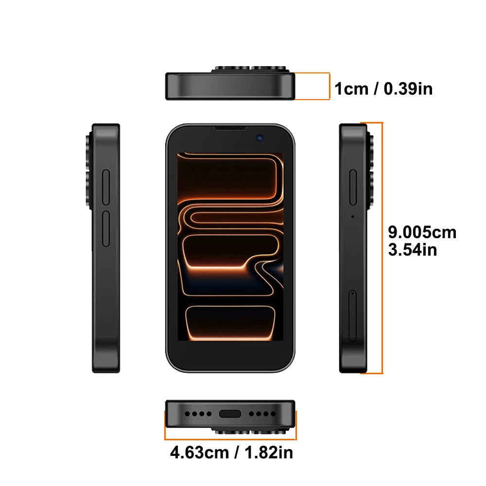 Soyes I17 Mini Smartphone 3.0 Pollici 2 Ram 16 Rom Dual Sim Doppia Fotocamera Android 9.0