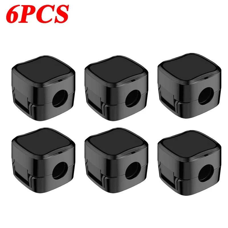Portacavi magnetico con clip per cavi, porta cavi adesivo, organizer per cavi per la gestione della scrivania dell'home office