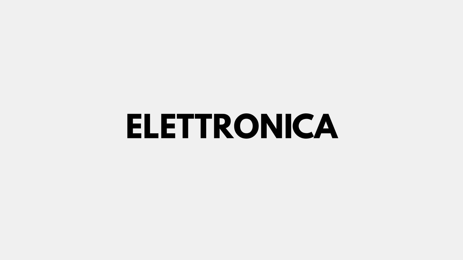 ELETTRONICA