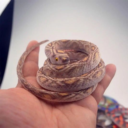 Serpente Di Gomma Finto 70 cm Realistico Per Scherzi Giocattolo Spaventa Regalo