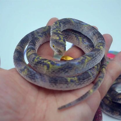 Serpente Di Gomma Finto 70 cm Realistico Per Scherzi Giocattolo Spaventa Regalo