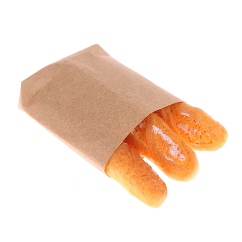 1 Set di cornetti finti Mini cibo pane ornamento miniatura decorazioni per case delle bambole mobili giocattoli accessori per case delle bambole artigianato per la casa