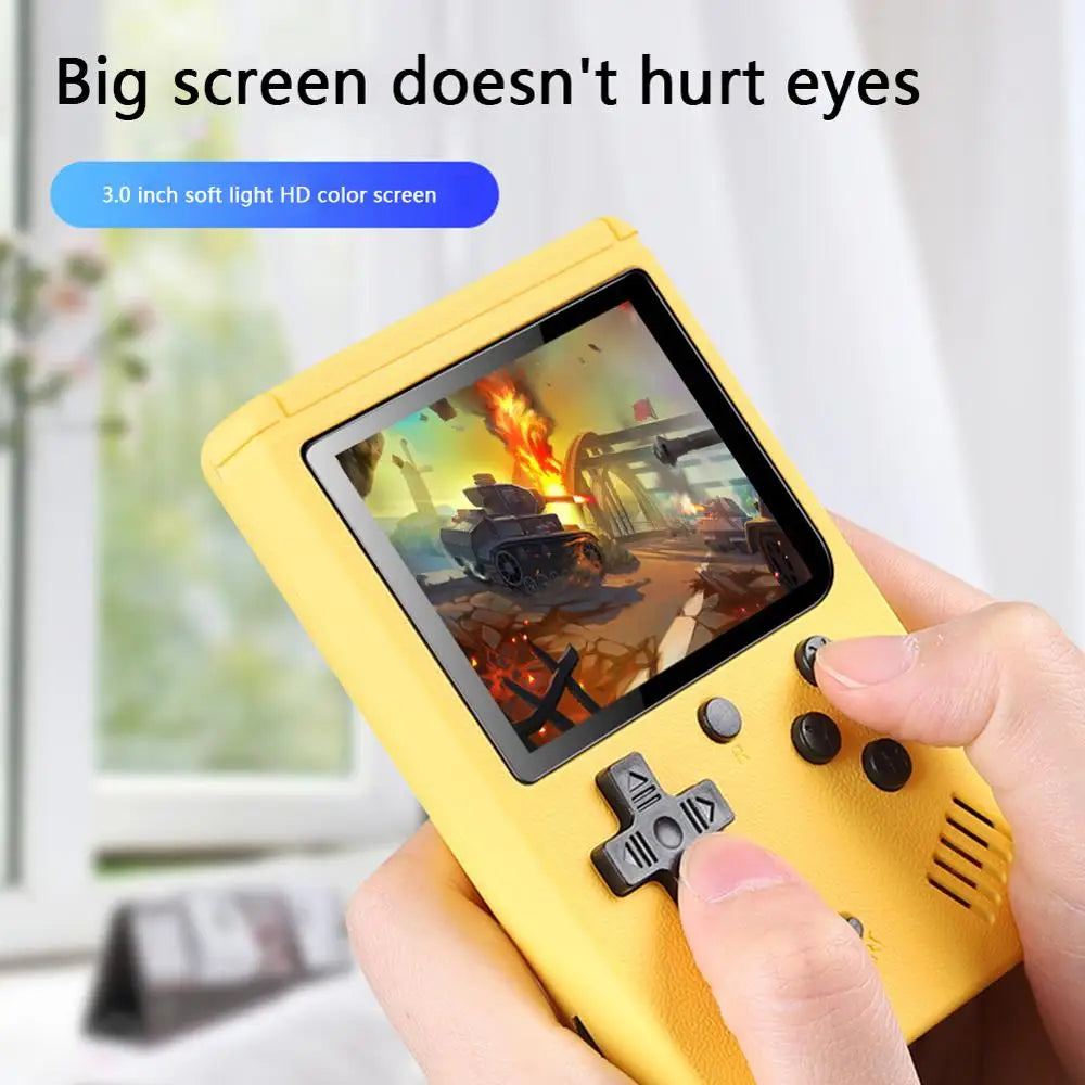 400 in 1 MINI giochi Lettori di giochi portatili Console video retrò portatile Ragazzo Giochi con schermo LCD a colori da 8 bit da 3,0 pollici