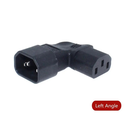 Cavo di prolunga angolare convertitore angolare IEC60320 C13 C13 a C14 Cavi di alimentazione angolare PDU Cavo di alimentazione CA maschio-femmina 10A 250V