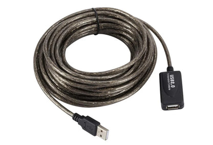 3M 5M 10M 15M 20M 25M 30M Cavo di prolunga USB 2.0 Maschio a femmina Ripetitore attivo Scheda di rete wireless Extender Cavo adattatore USB