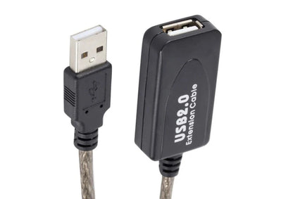 3M 5M 10M 15M 20M 25M 30M Cavo di prolunga USB 2.0 Maschio a femmina Ripetitore attivo Scheda di rete wireless Extender Cavo adattatore USB