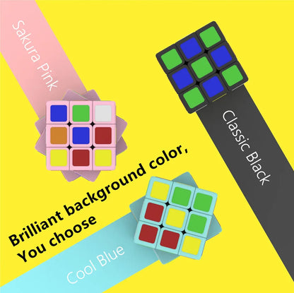 Cubo Rubik 3x3 In Miniatura Da 1 Cm Per Dita Puzzle Velocità Compatto Da Collezione