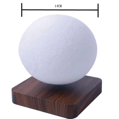 Lampada Lunare a Levitazione Magnetica 3D LED Notturna Galleggiante Rotante per Casa