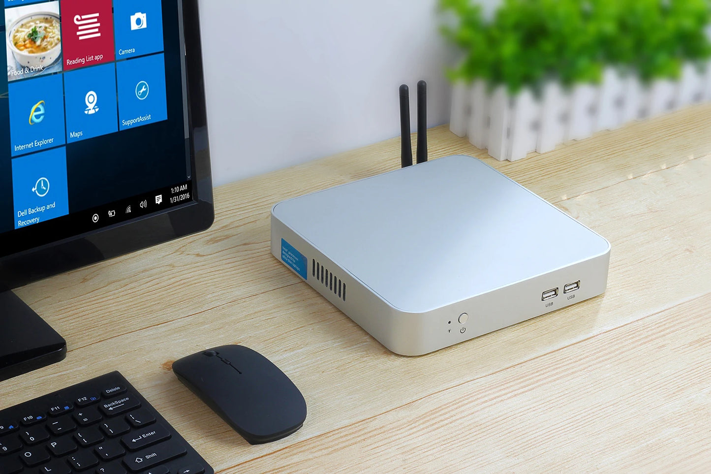 Mini PC HTPC Core i5 3317U 4200U Windows 10 ventola di raffreddamento 8G RAM DDR3L Mini Computer da gioco HDMI Wifi Office Home Desktop minipc