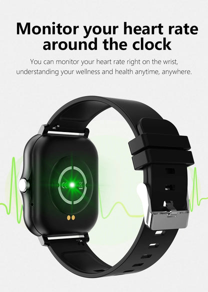 Smartwatch Colore 1,44 Pollici Con Chiamate Bluetooth E Monitoraggio Ossigeno Nel Sangue E Pressione Per Uomo E Donna