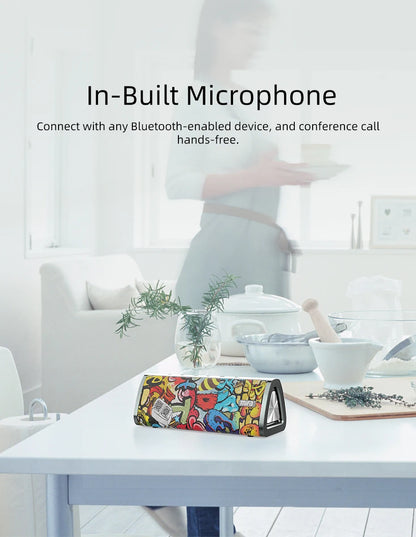 Mifa A10 Plus Altoparlante Bluetooth 20 W, Suono Stereo 360, Impermeabile IPX7, Bluetooth 5.0, 24 Ore Di Riproduzione