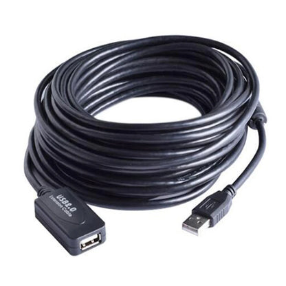 3M 5M 10M 15M 20M 25M 30M Cavo di prolunga USB 2.0 Maschio a femmina Ripetitore attivo Scheda di rete wireless Extender Cavo adattatore USB