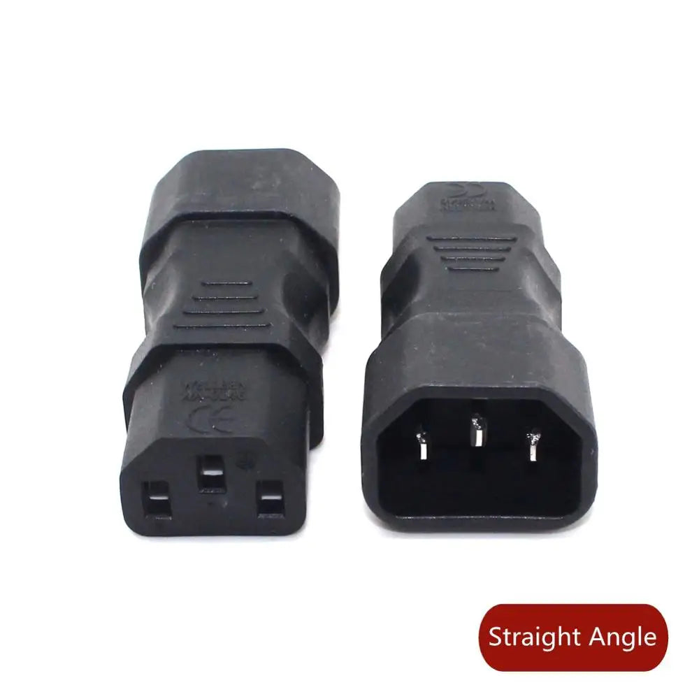 Cavo di prolunga angolare convertitore angolare IEC60320 C13 C13 a C14 Cavi di alimentazione angolare PDU Cavo di alimentazione CA maschio-femmina 10A 250V