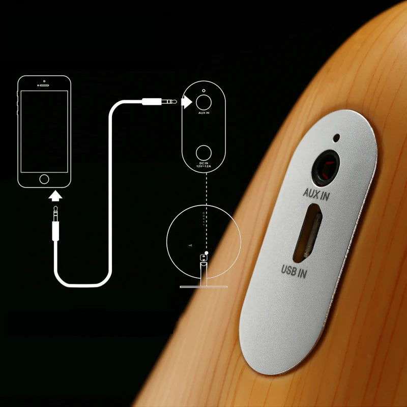 Altoparlante Stereo Bluetooth Remax carillon creativo per famiglie NFC Bluetooth 4.2 Audio Desktop Touch Button Design altoparlante per Computer