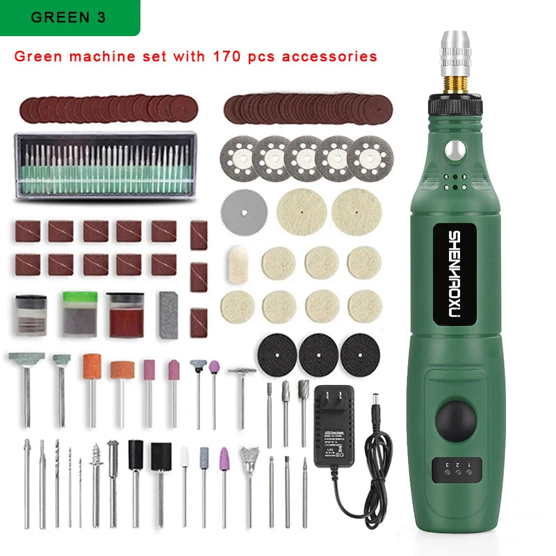 Mini Trapano Penna 100-240V Per Incisione Elettrico Regolabile Strumenti Dremel Compatibili