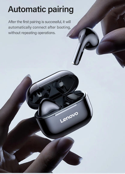 Cuffie Wireless Lenovo LP40 TWS Auricolari Bluetooth Controllo Touch Suono Stereo Per Android