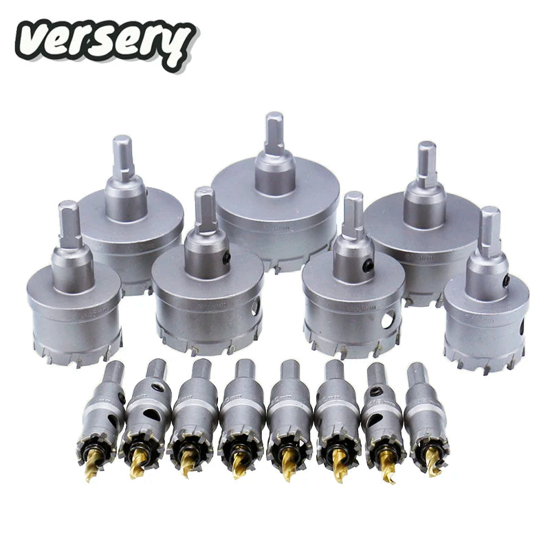 Punta Sega a Tazza in Carburo Cementato 12-300mm Forare Metalli Acciaio Inossidabile Ferro Pvc