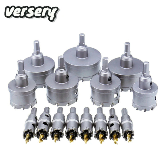 Punta Sega a Tazza in Carburo Cementato 12-300mm Forare Metalli Acciaio Inossidabile Ferro Pvc