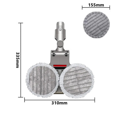Mop Head + Mop Panno + Serbatoio dell'acqua Parti per Dyson V7 V8 V10 V11 Aspirapolvere Accessori per Apparecchi Elettrici Domestici