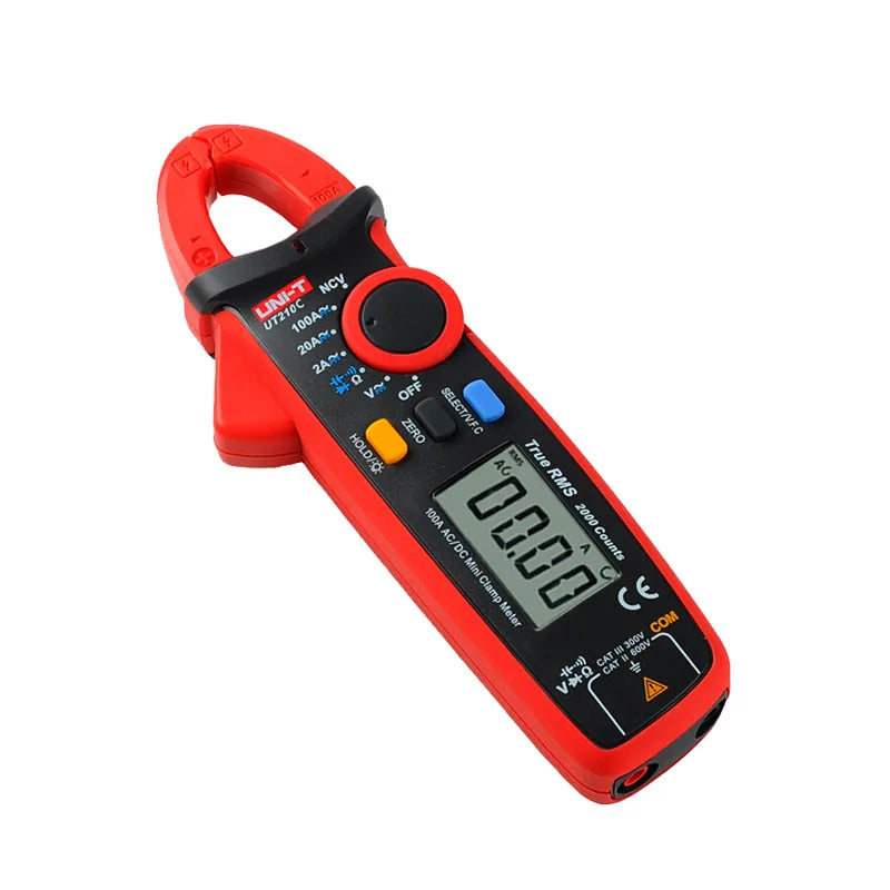 Pinza Amperometrica Digitale UT210E UT210D UT210C Vero Rms Con Misura Corrente CA 2A 20A 100A