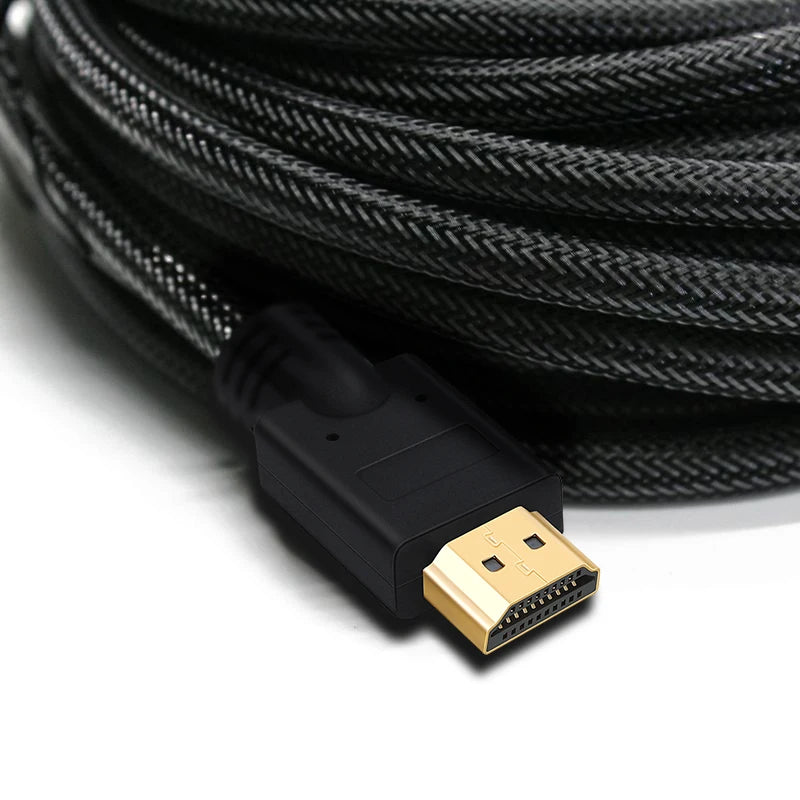 Lungfish Lungo Cavo HDMI 5 m 7.5 m 10 m 15 m 20 m Cavo HDMI 1080 P 3D per splitter Interruttore PS4 LED TV Box xbox Proiettore Per Computer