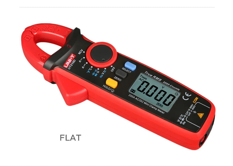 Pinza Amperometrica Digitale UT210E UT210D UT210C Vero Rms Con Misura Corrente CA 2A 20A 100A