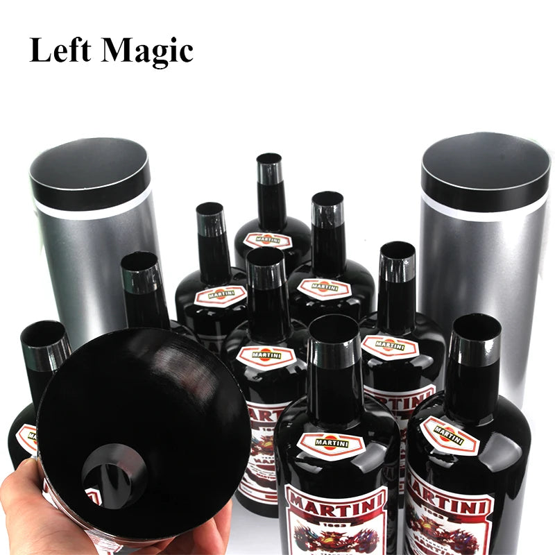 Dieci Bottiglie Moltiplicatrici Per Magia Professionale Da Palco Illusione Mentale